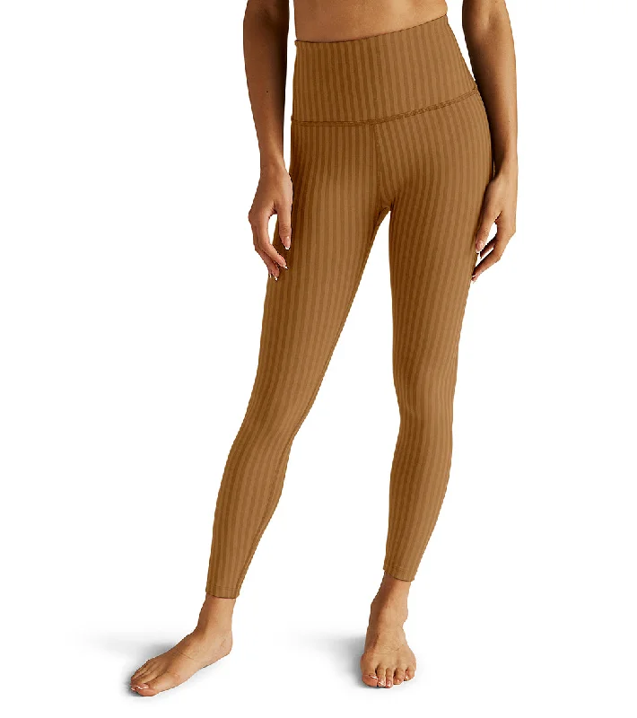 Beyond Yoga High Waisted Midi Legging Toffee