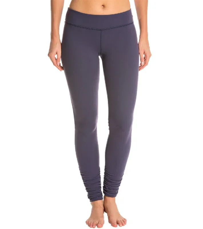 Beyond Yoga Women's Essential Gathered Yoga Leggings True Navy