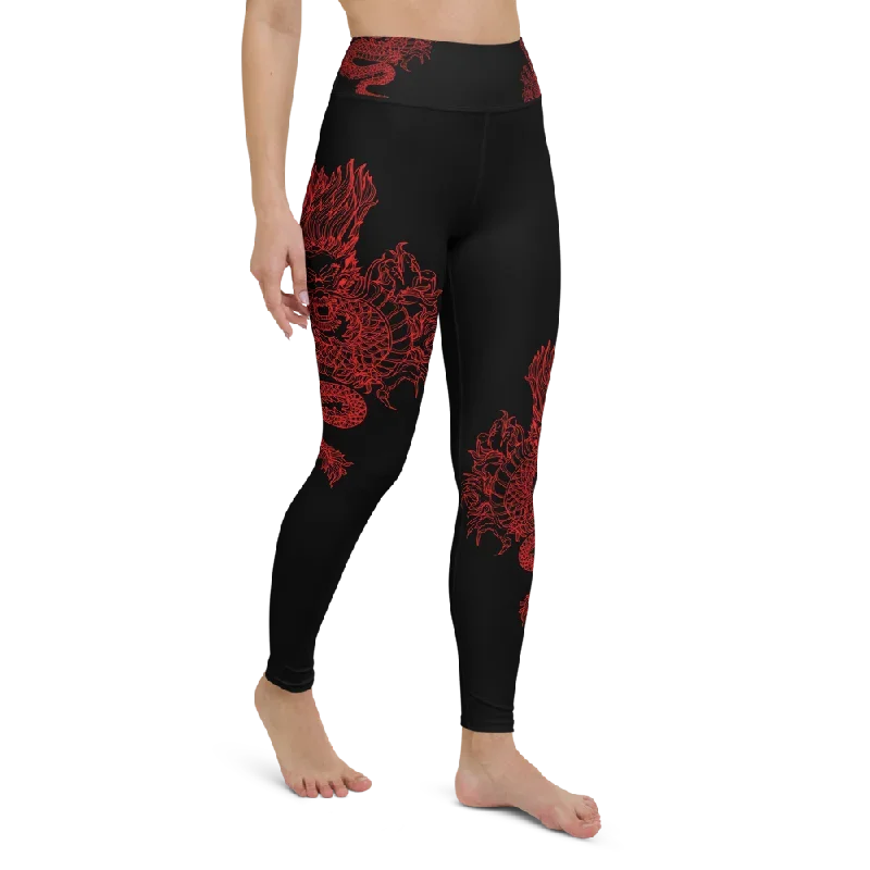 double-dragon-high-waist-womens-yoga-leggings