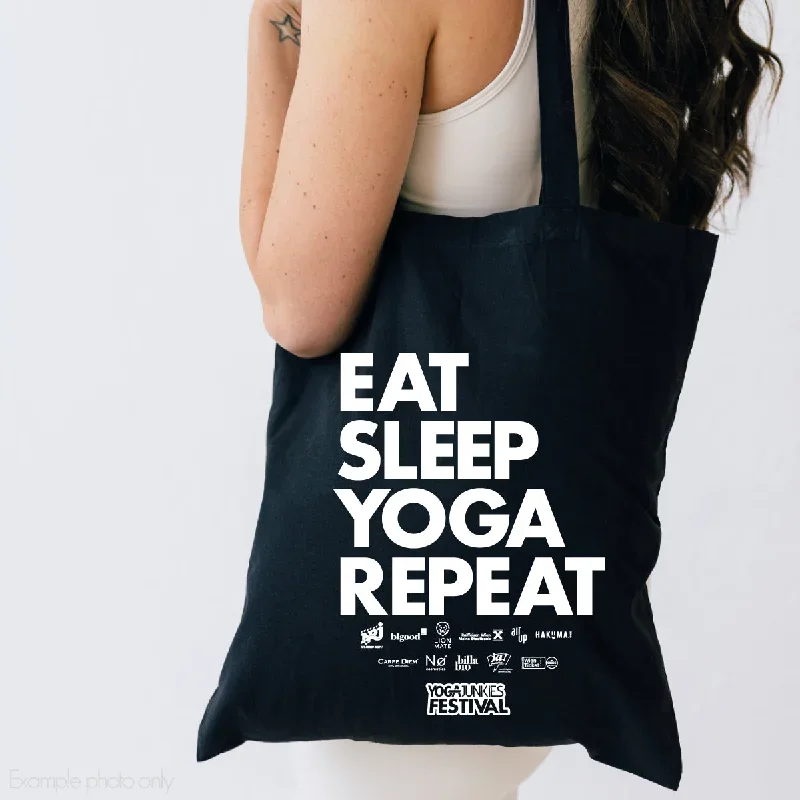 Eat Sleep Yoga Repeat Bag