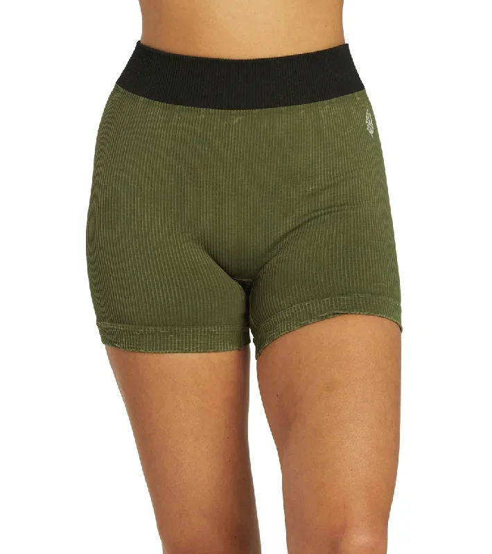 Free People Movement Seamless Shorts Secret Moss