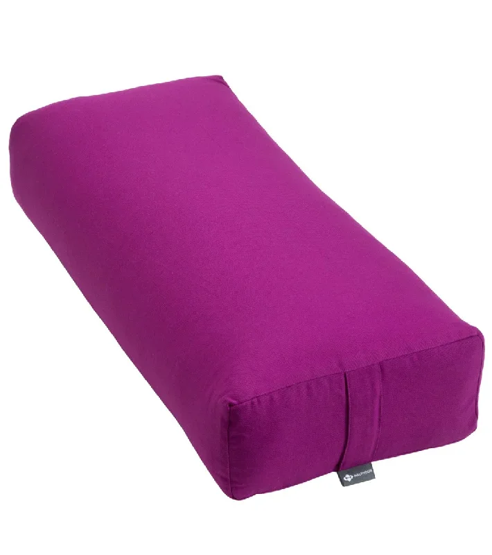 Halfmoon Rectangular Yoga Bolster Berry