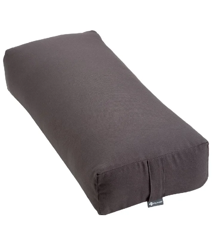 Halfmoon Rectangular Yoga Bolster Charcoal