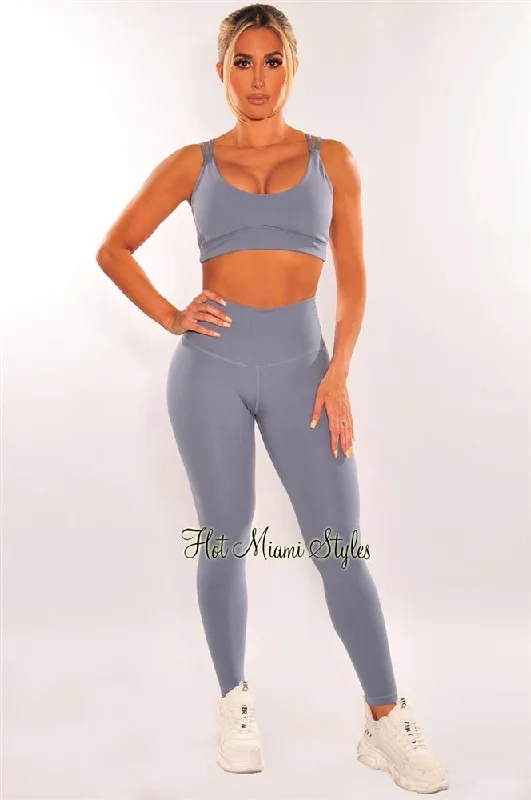 hms-fit-dusty-blue-padded-knotted-high-waist-butt-lifting-leggings-two-piece-set