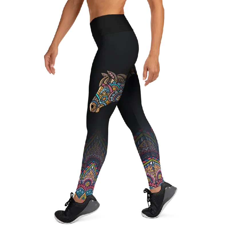 horse-high-waist-womens-yoga-leggings