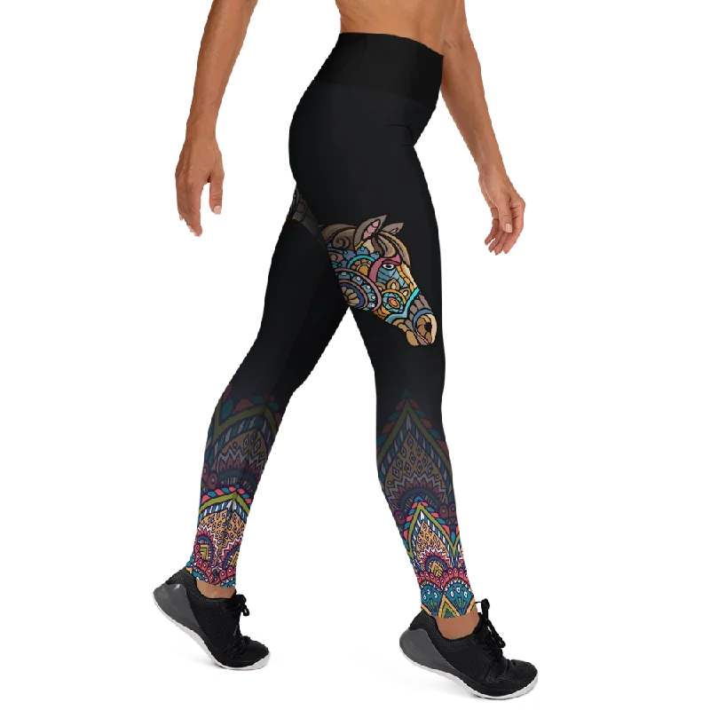 horse-high-waist-womens-yoga-leggings