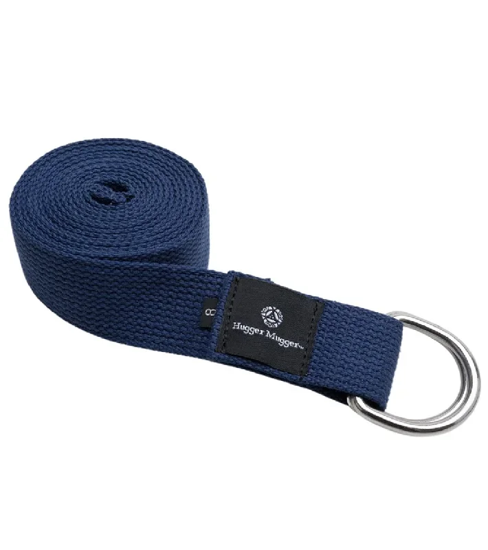 Hugger Mugger D-Ring Cotton Strap 8' Navy