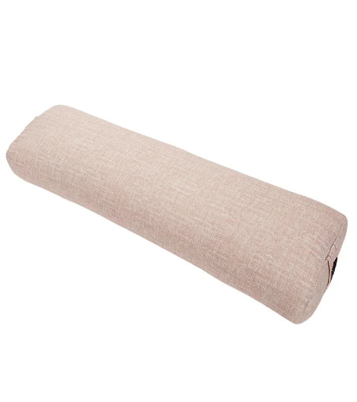 Hugger Mugger Junior Printed Yoga Bolster Rose Quartz