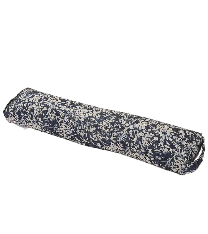 Hugger Mugger Pranayama Printed Yoga Bolster Midnight Flurry