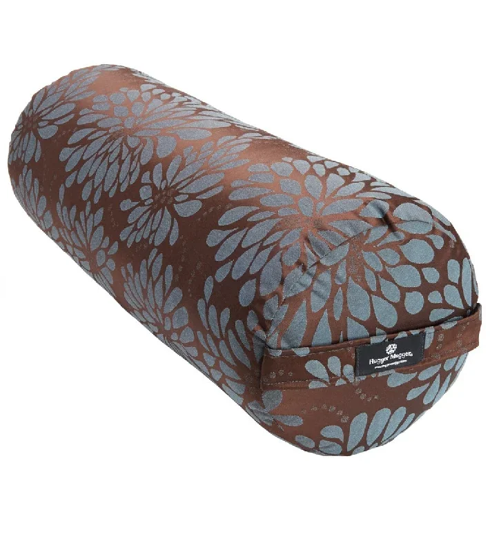 Hugger Mugger Round Printed Yoga Bolster Bark Posey