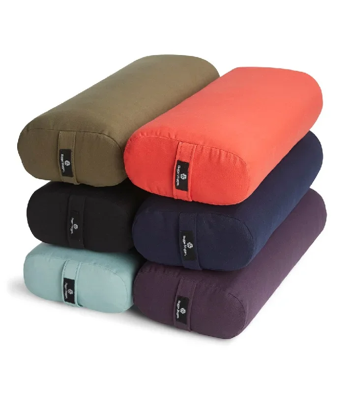 Hugger Mugger Standard Solid Yoga Bolster Brown