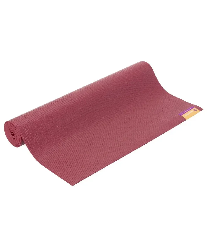 Hugger Mugger Tapas Original Extra Long Yoga Mat 80 3mm Ruby