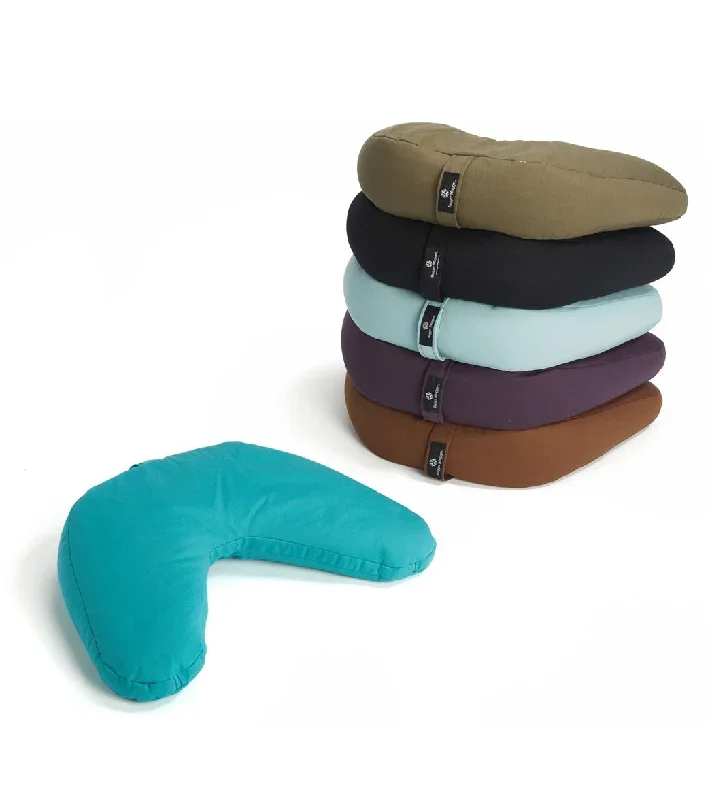 Hugger Mugger V-Shape Yoga Cushion Poppy