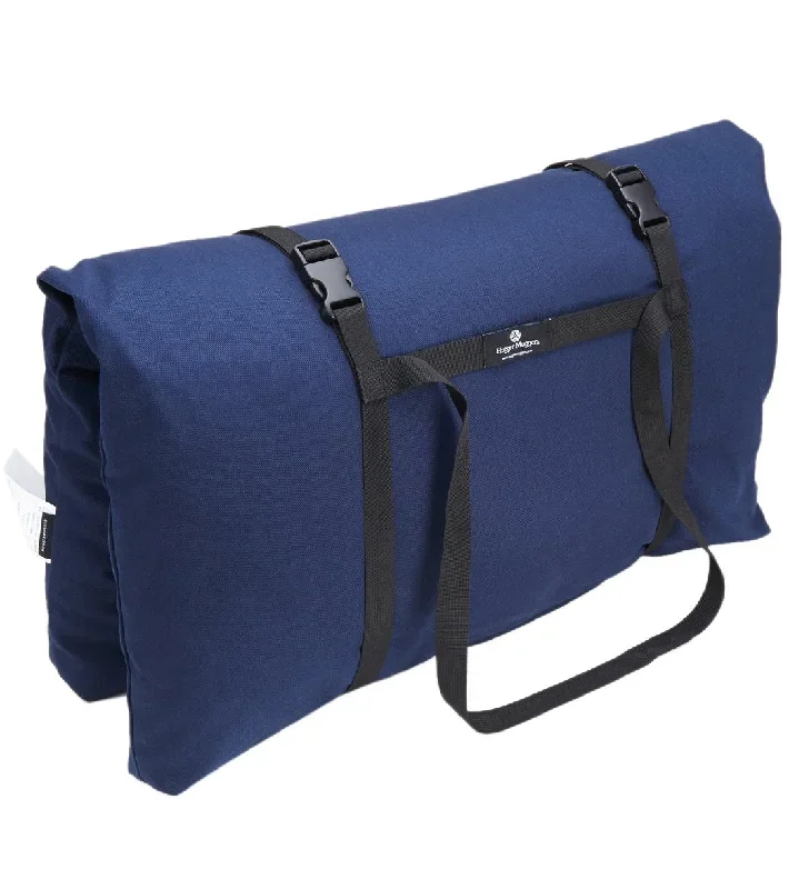 Hugger Mugger Zabuton Yoga Meditation Cushion Blue