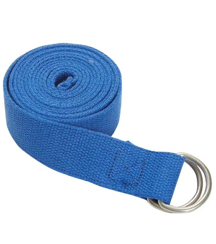 Jade Yoga D-Ring Strap 8' Blue