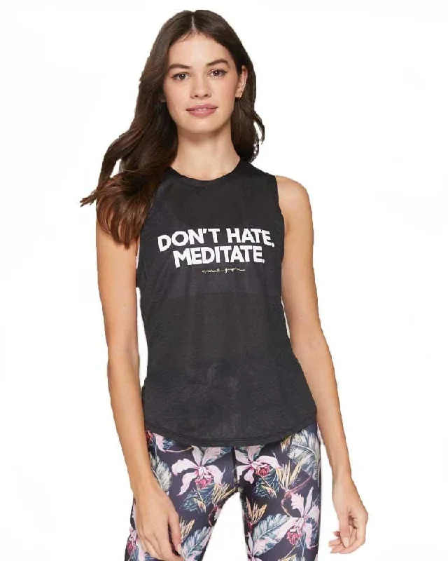 Meditate Active Muscle Tank